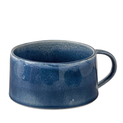 Hudson Soup Mug Dark Blue Stoneware Everyday