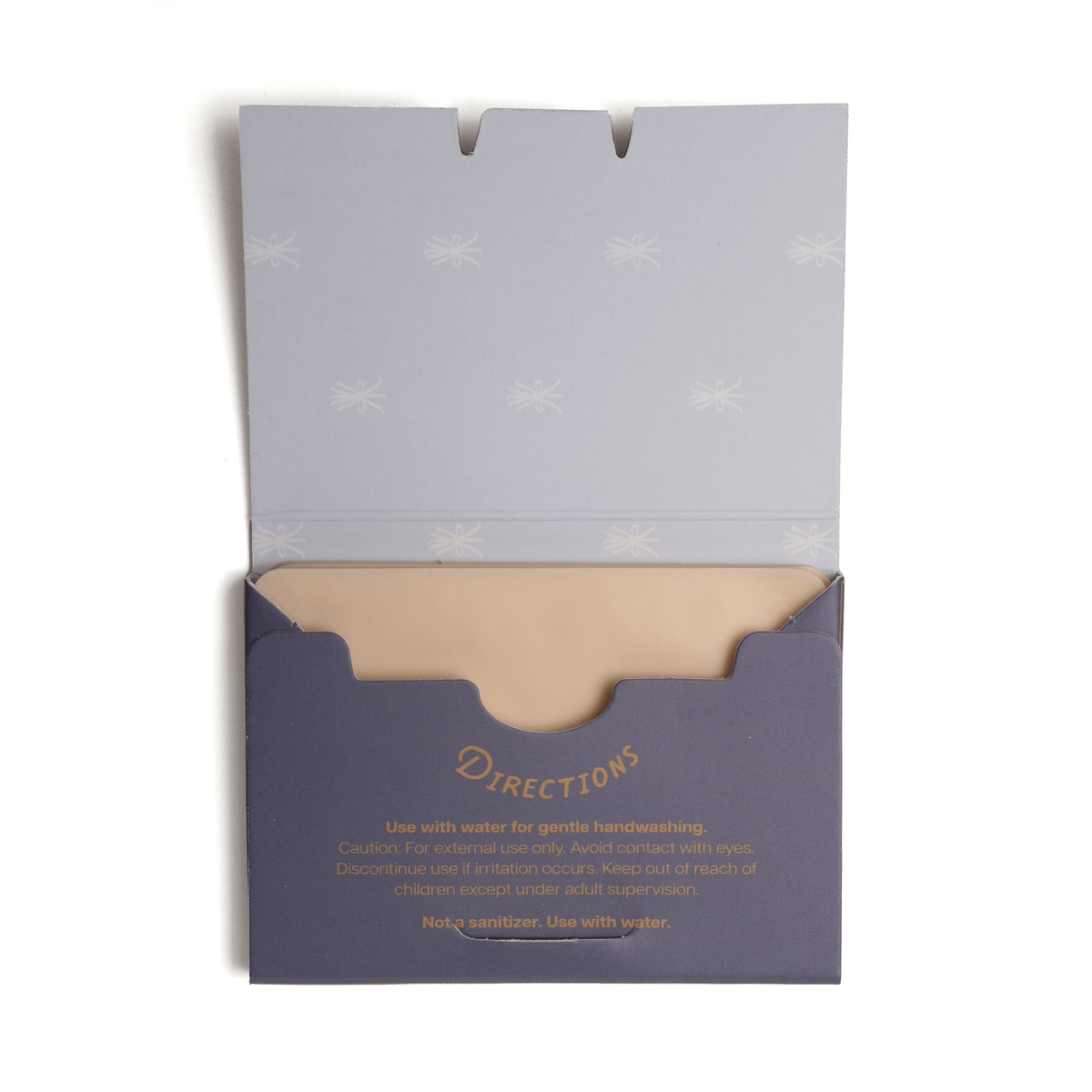 Paper Soap – Vanilla + Amber, 50 sheets