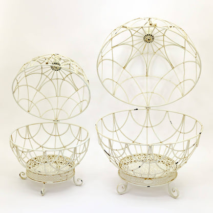 Iron Globe Plant Stands