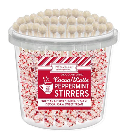Peppermint Stirrers - White Chocolate