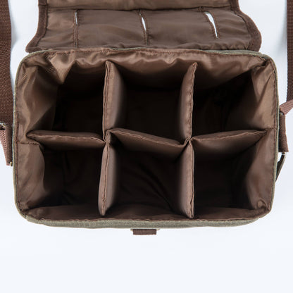 Craft Beer Caddy  Cooler Tote with Opener