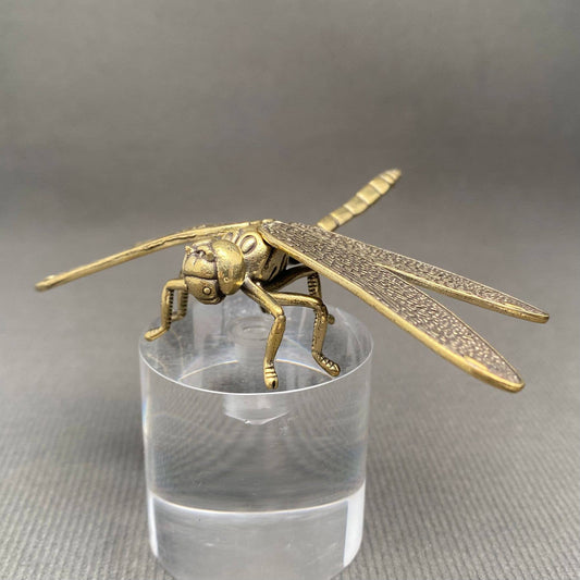 Brass Dragonfly Desktop Ornament