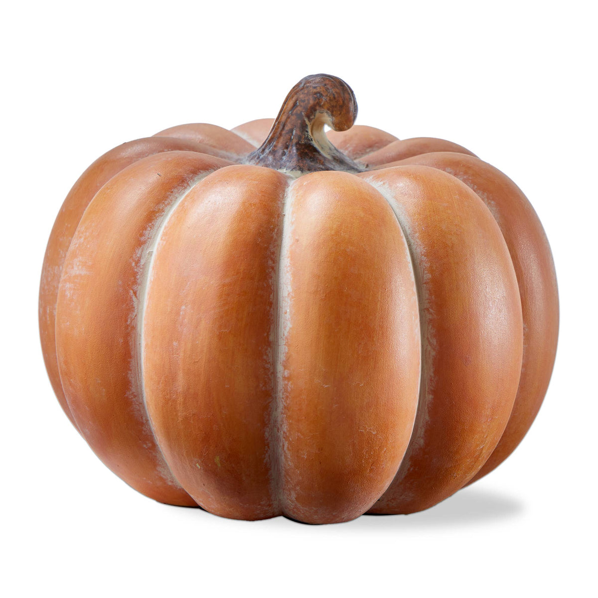 Pumpkin Ceramic Decor - Large Orange