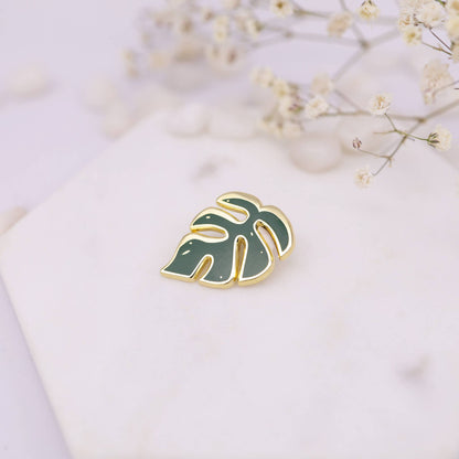 Rhaphidophora Tetrasperma Plant Enamel Pin