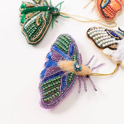 Ornaments - Beaded Moths