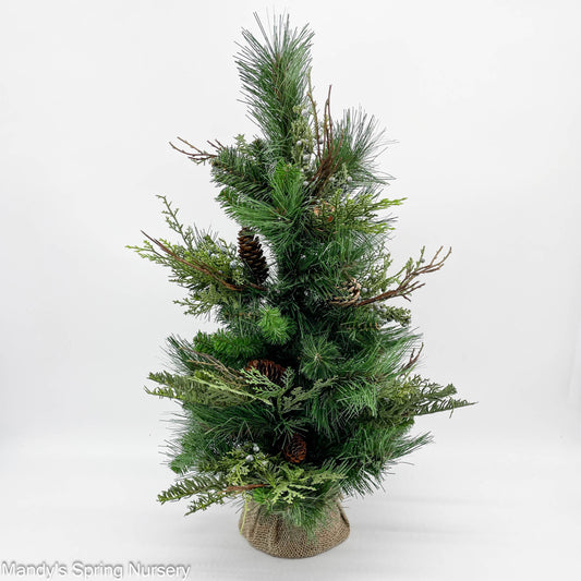 Artificial Pine Tabletop Tree