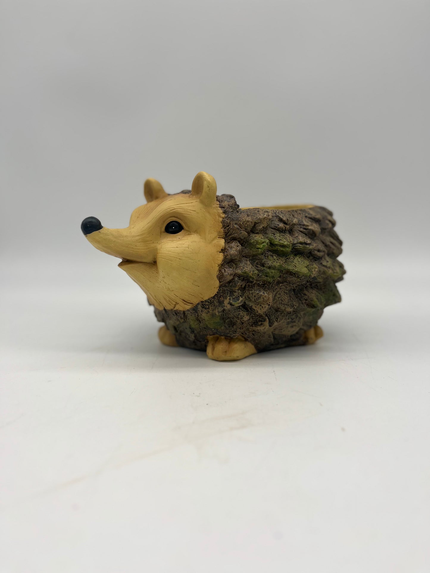 Hedgehog Bark Planter