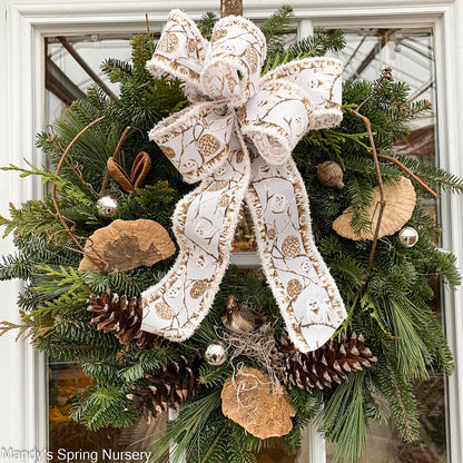 Wreath Mixed greens all sizes' (PRE-ORDER)