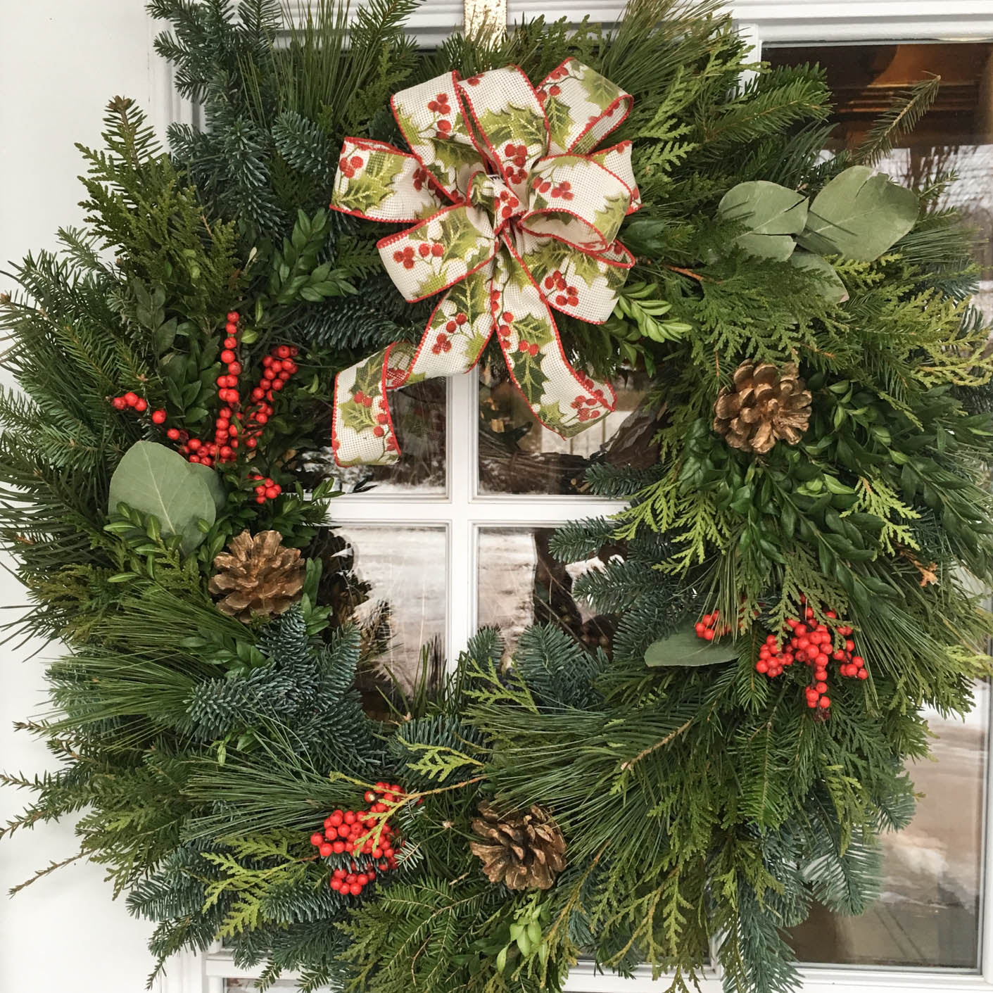 Mixed Greens Wreath (PRE-ORDER)