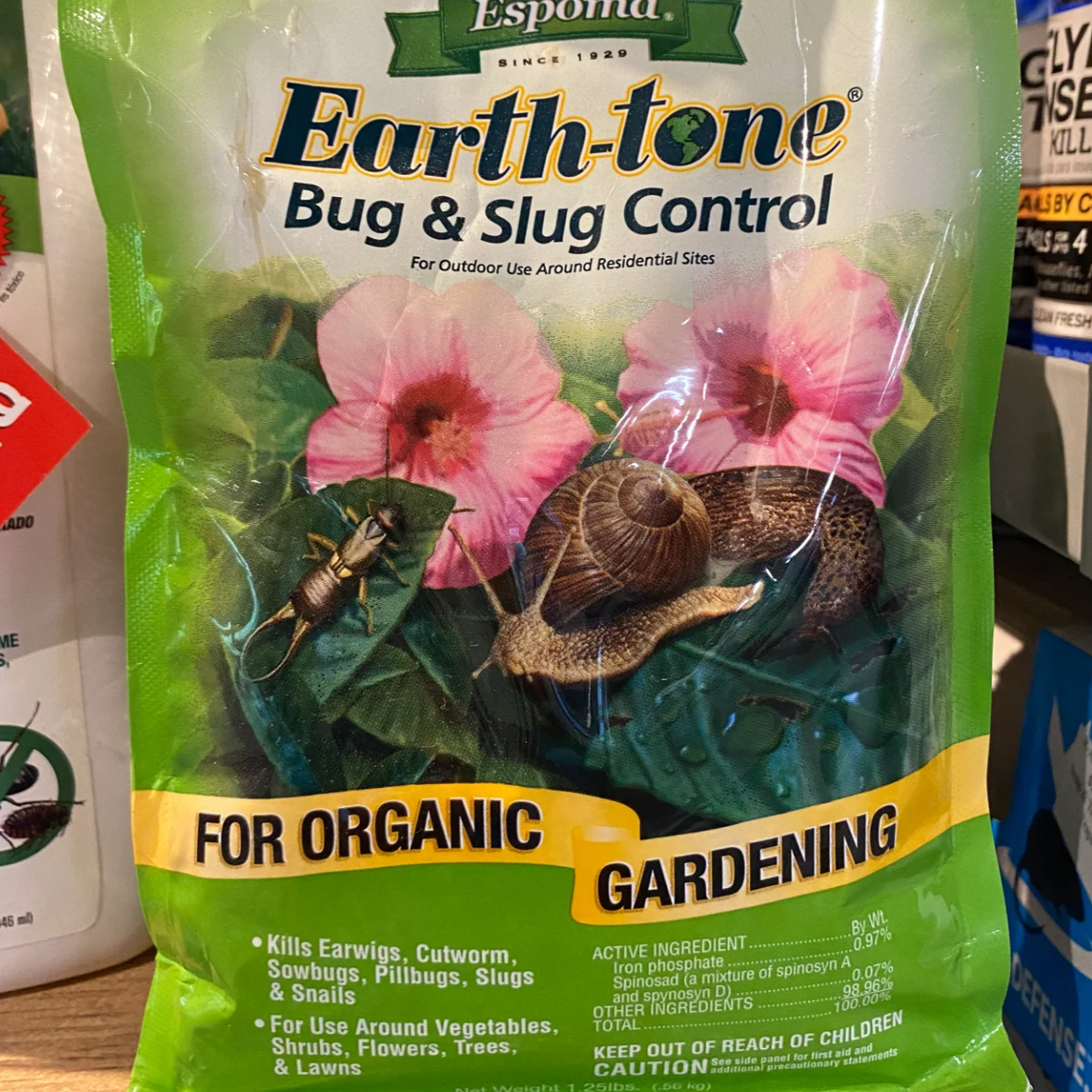 Espoma Earth Tone Bug and Slug Control