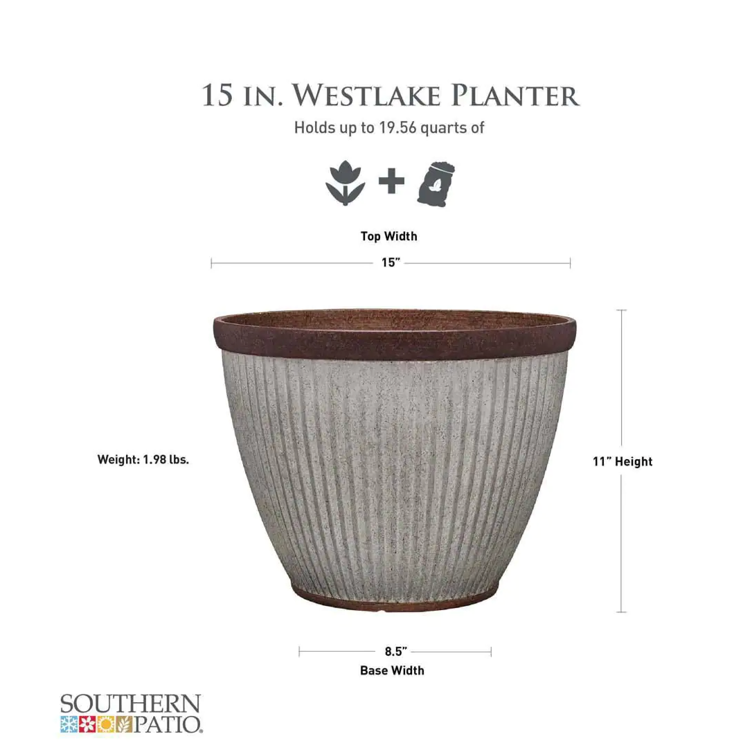 Westlake Round Planter