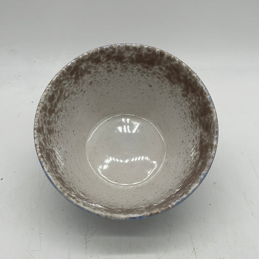 Blue Glazed Pottery Bowl