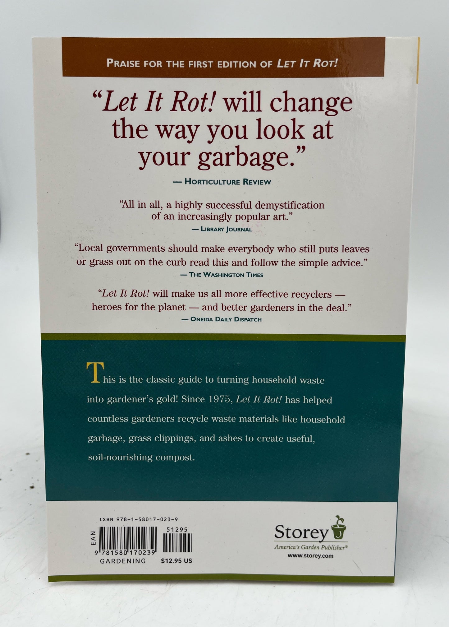 Let it Rot! The Gardener's Guide to Composting - Stu Campbell