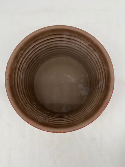 Red Rustic Tub/Planter