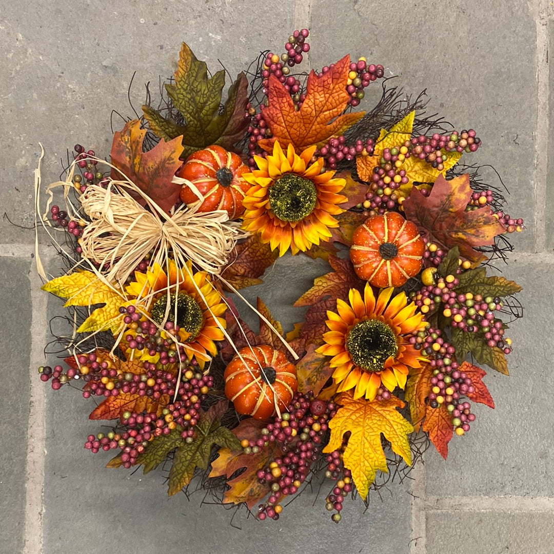 Fall Berry Wreath